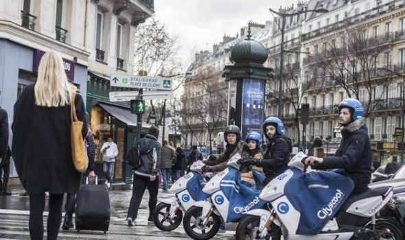 Parižani besni zbog cena parkinga sa skutere i motocikle
