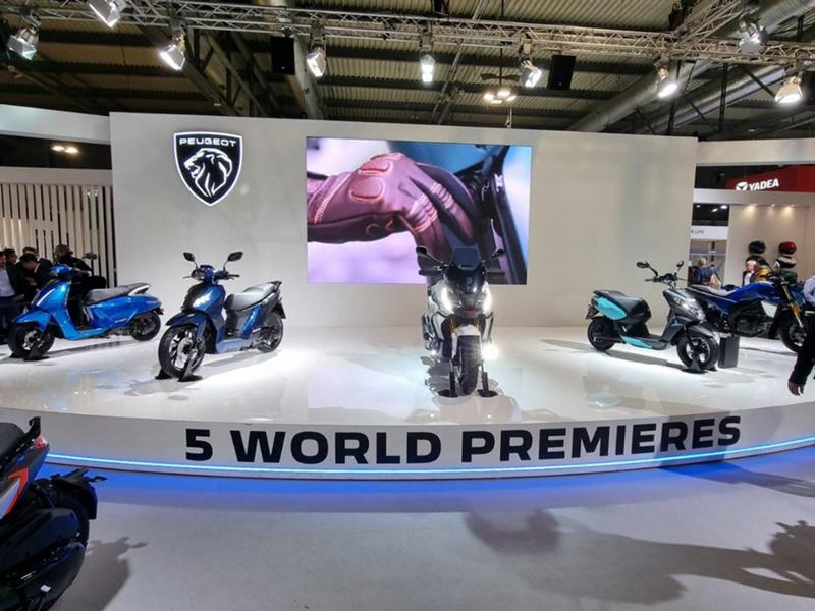 Pet svetskih premijera Peugeota na EICMA sajmu u Milanu