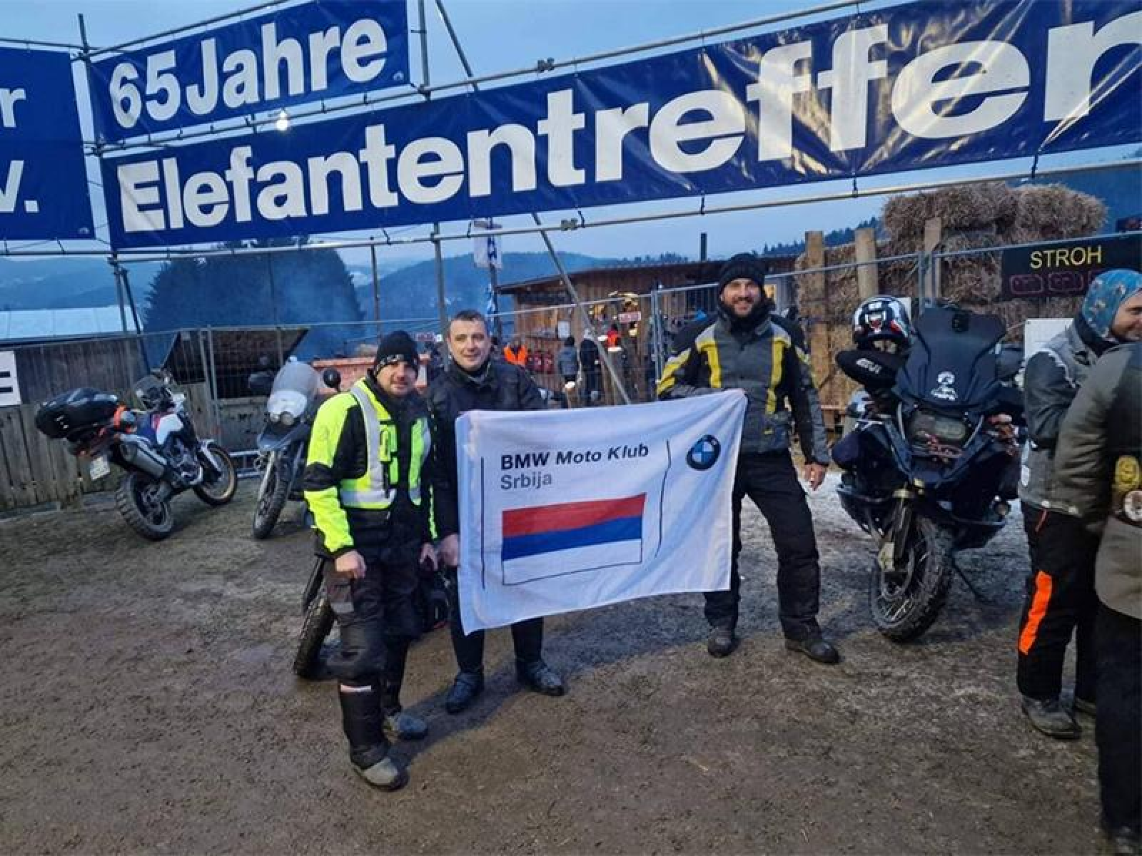 Članovi BMW Moto Cluba Srbija na Elefantentreffen