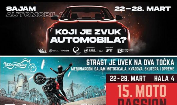 Salon automobila i Motopassion, 22 -28. marta 2023.